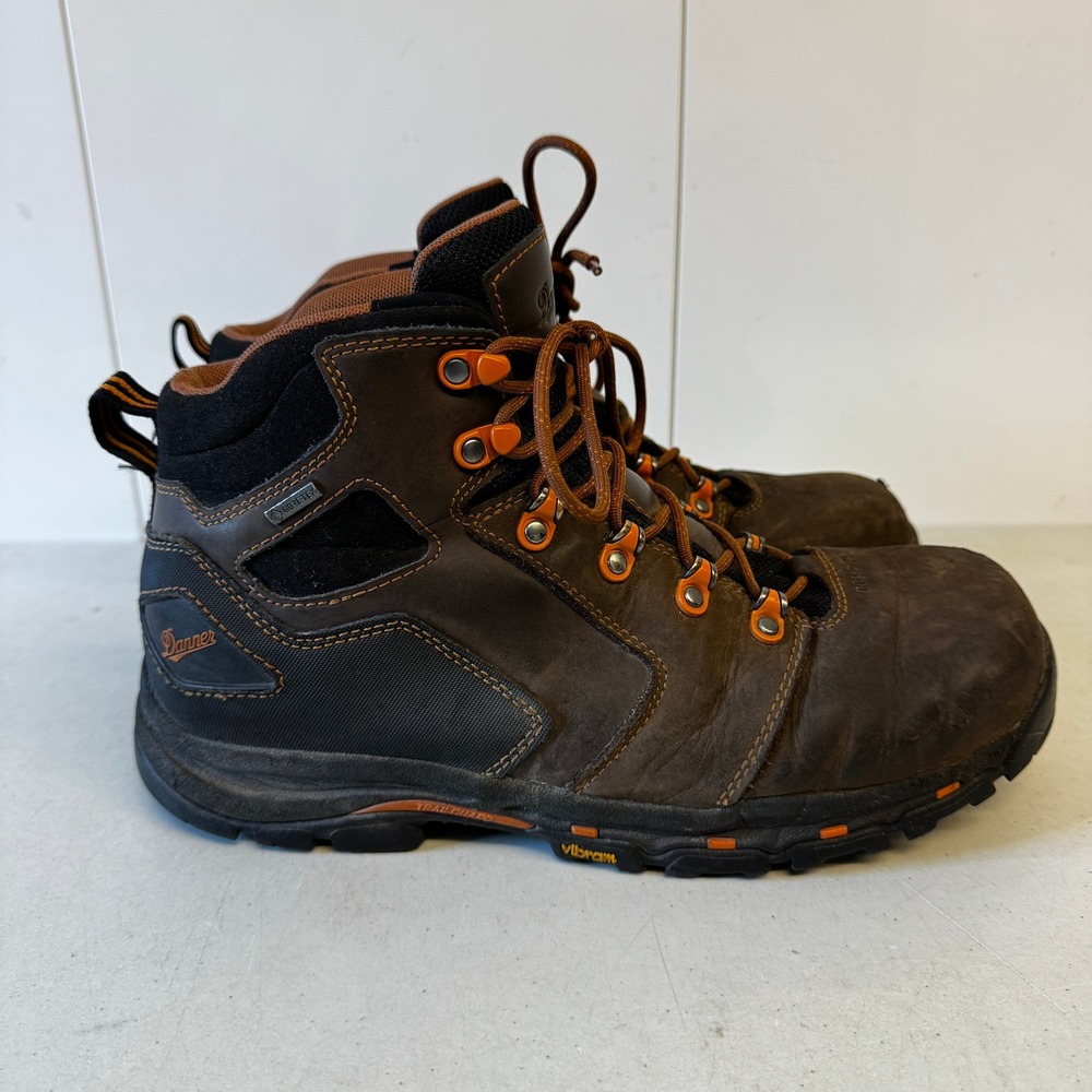 Danner Vicious 4.5 Brown Orange NMT Composite Toe Work Boots 13860 Mens 10.5 D